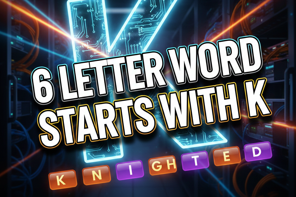 6 letter word starts with K