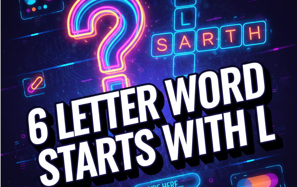 6 letter word starts with L