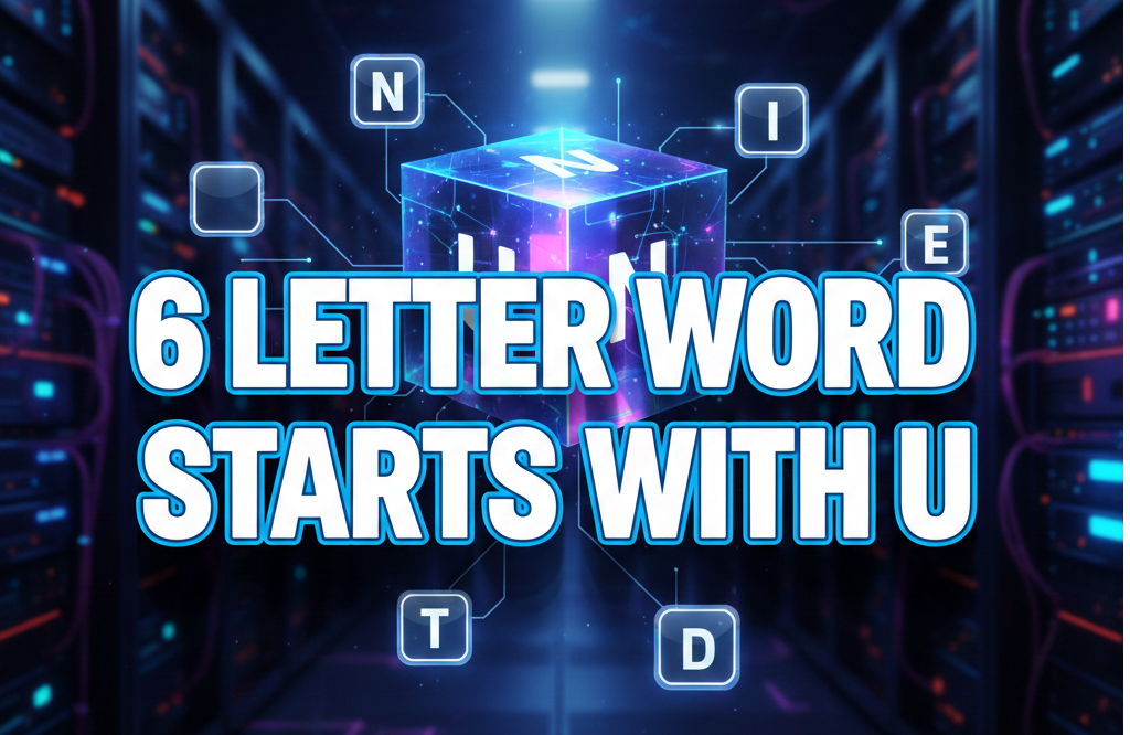 6 letter word starts with U