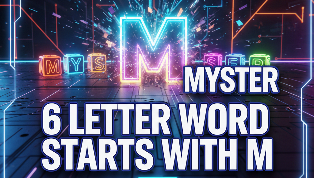 6 letter word starts with M
