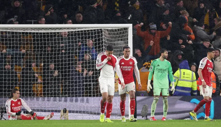 Arsenal Bottles Epic 2-0 Lead vs Wolves