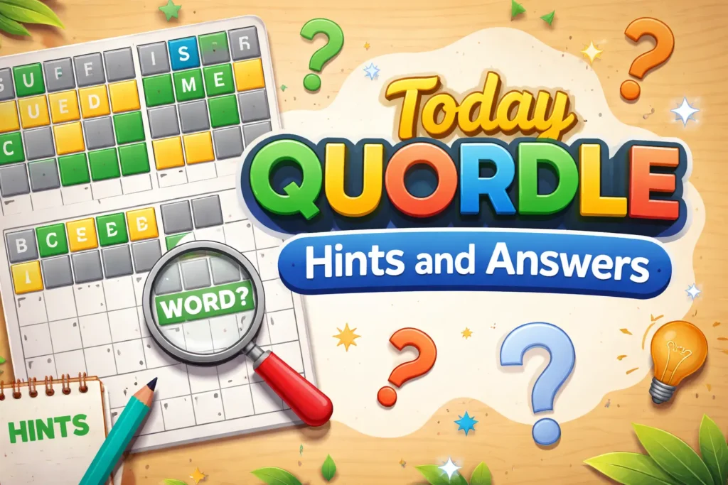 March 12, 2026 Today Quordle Hints and Answers