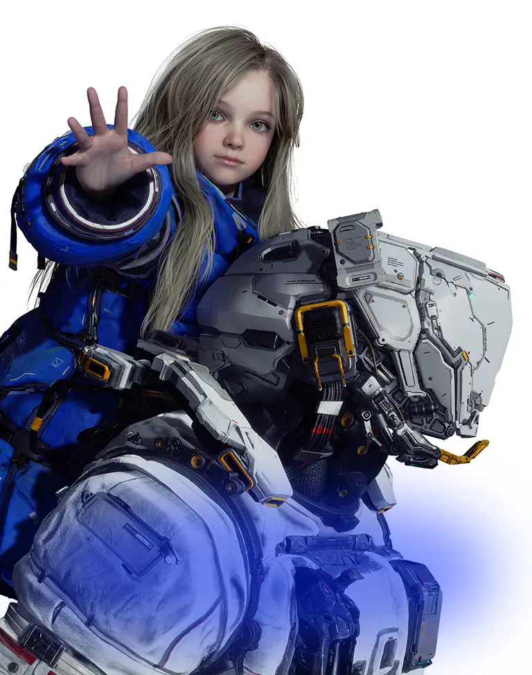 Pragmata Main Visual